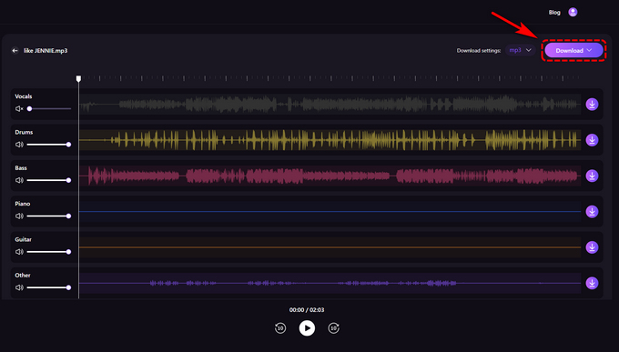 03 Download stems